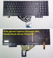 HP Omen 15-CE002NE, 15-CE002ng, 15-CE002NK Klavye (RGB)
