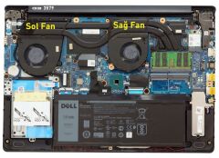 Dell Gaming G5-5587 Notebook Cpu Fanı / Ver.1 (Sağ Fan)