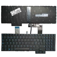 Lenovo Legion 5-15ACH6A Notebook Klavyesi, Siyah TR - ışıklı Ver.1 Mavi Tuş
