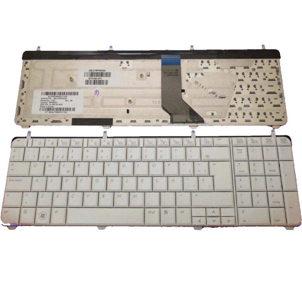 HP Pavilion dv7-2080eg DV7-3017ez Notebook Klavye - Tuş Takımı (BEYAZ TR)