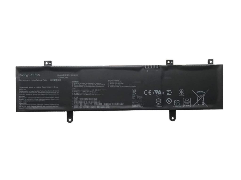 Asus X405U, B31N1632 Notebook Bataryası, Laptop Pili RASL-159