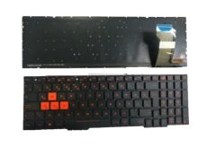 Asus FX553VE-DM407T Notebook Klavye - Siyah - TR - Işıklı - Ver.2