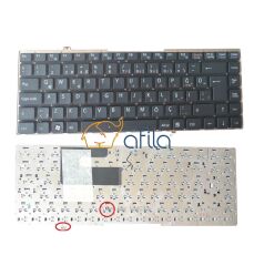 Sony Vaio VGN-FW245J, VGN-FW245J/H Notebook Klavyesi (Siyah TR) Çerçevesiz