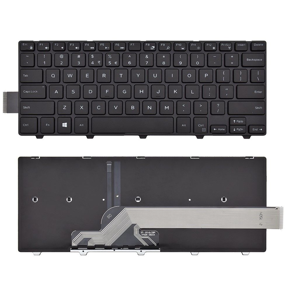 Dell P64G P64G004 P68G P68G001 Notebook Klavyesi - Siyah - TR