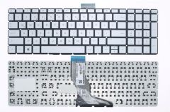 Hp Envy X360 17-ae005ng 17-ae006ng uyumlu Klavye, Tuş Takımı (Silver, Gri TR)