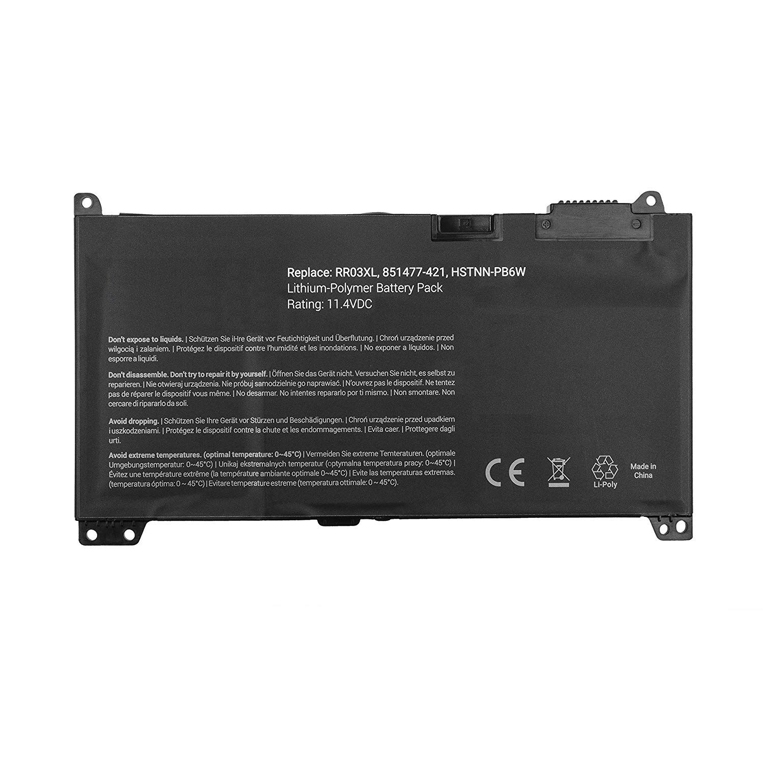 HP ProBook 851477-541, 851610-850 Notebook Bataryası, Pili (Retro)