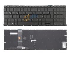 HP ProBook 450 G9 (6S6Z0EA06) Notebook Klavyesi (Siyah TR) - ışıklı