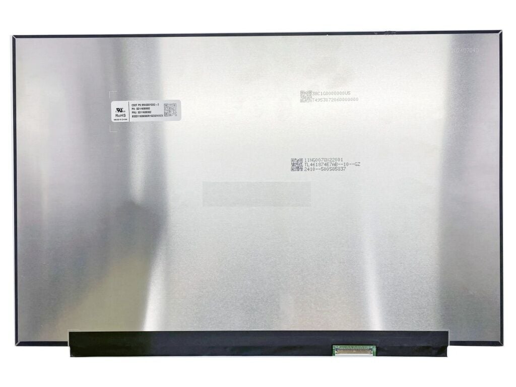 16.0'' 40pin 1920*1200p 144Hz  IPS Lcd Led Ekran - Panel MNG007QX2-2