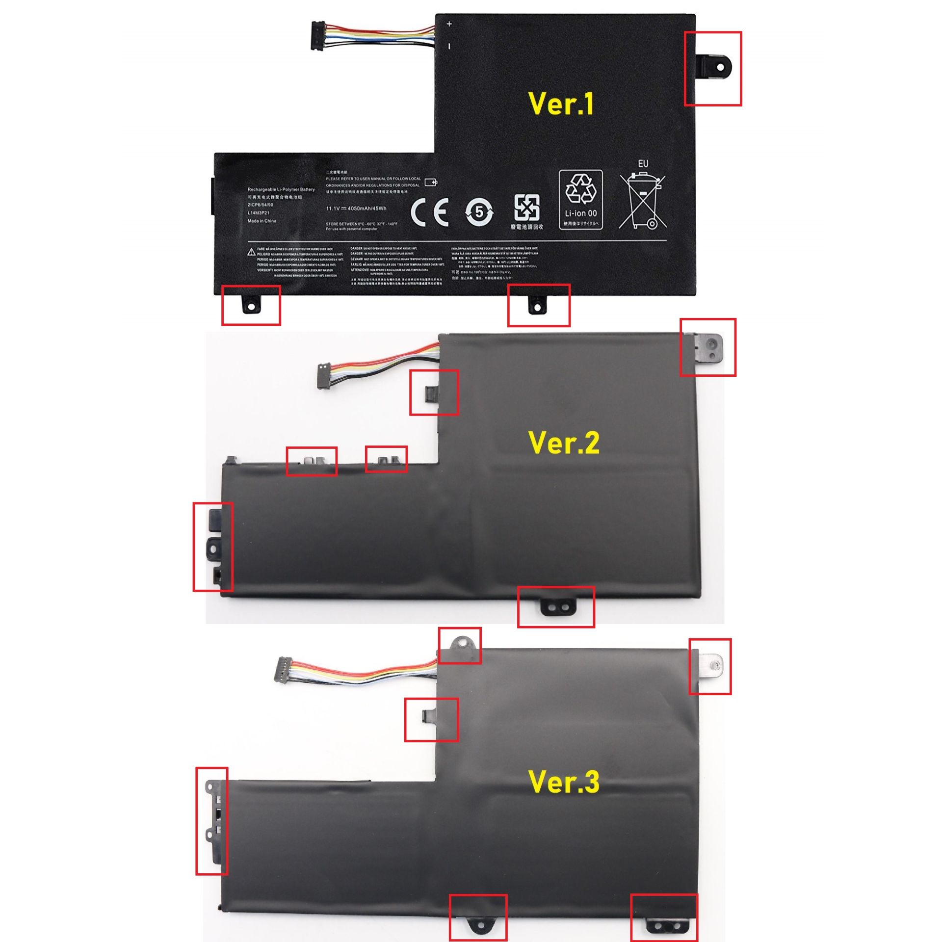 Lenovo L15L3PB0 Notebook Bataryası, Laptop Pili - 3 Cell - Ver.1 / RLL-073