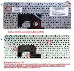 633476-161 MP-09K86LA-886 Notebook Klavye - Tuş Takımı / Siyah - TR
