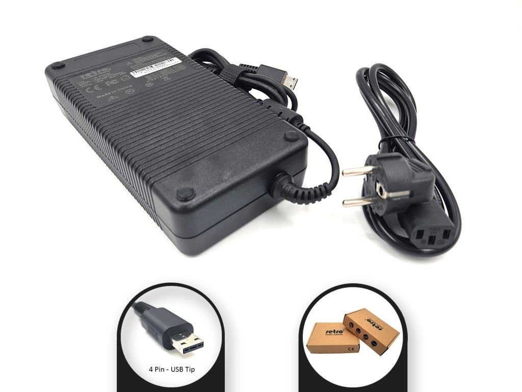 MSI GP76 Raider Notebook Adaptör - Şarj Cihazı / 330W (329.6W ve 300W uyumlu)