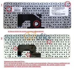 Hp Mini 210-1010NR 1018CL 1032CL Klavye (Siyah TR)