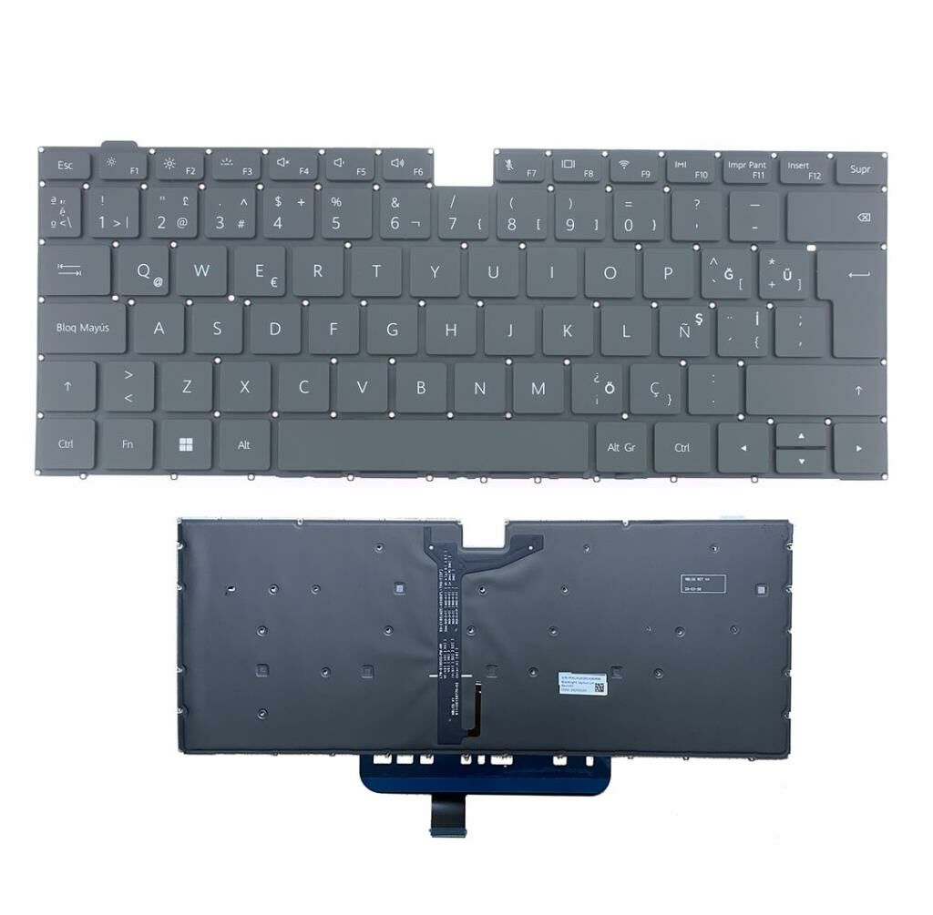 Huawei MateBook 53010TTJ Notebook Klavye (Siyah TR)
