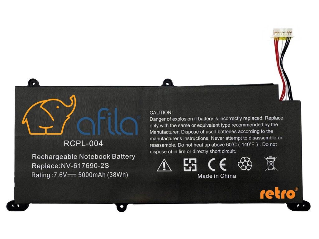 Casper Nirvana C350.5005 Serisi NV-617690-2S (6482200) Notebook Bataryası, Pili - Ver.2 (intel İ3 Cpu) / RCPL-004