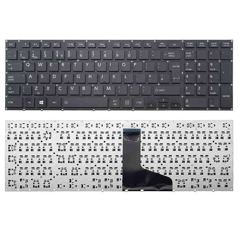 Toshiba P50-A-11X, P50-A-13H, P50-A-13K Klavyyesi (Siyah TR)