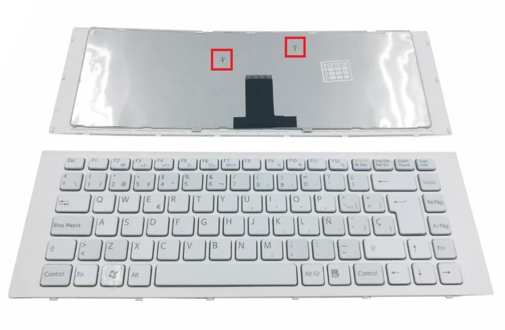 Sony Vaio VPCEG2CFX/B, VPCEG2CFXB Notebook Klavyesi (Beyaz TR)