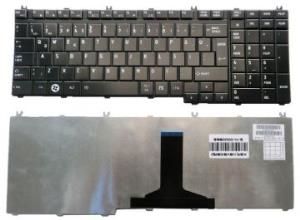 Toshiba A500, A500-132, A500-133 Notebook Parlak Siyah Klavye