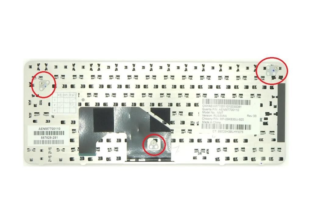 Hp Mini 210-3000 210-4000 210-4100 Notebook Klavye - Tuş Takımı, Siyah - TR (Çerçevesiz)