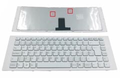 Sony Vaio VPC-EG37YC/P, VPC-EG37YCP Notebook Klavyesi (Beyaz TR)