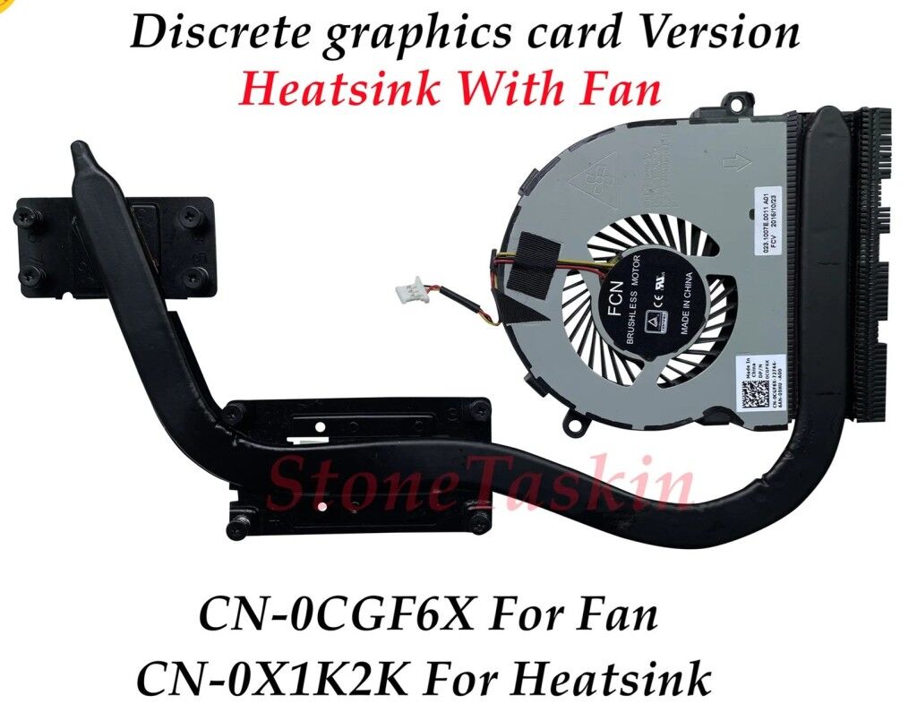 Dell Inspiron 3567, 15-3567, 5542 Notebook Cpu Fanı