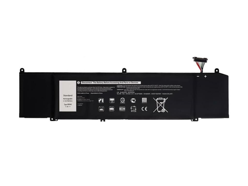 Dell Alienware M15, M17, XRGXX Notebook Bataryası, Pili - Ver.2 (6Cell)