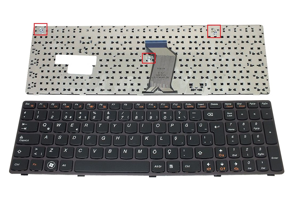 Lenovo G575, G575A, G575E, G575G, Notebook Klavyesi - TR