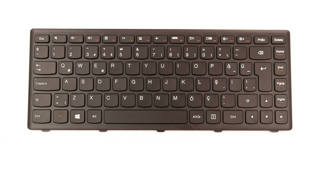 Lenovo Flex 14 T5E1-TUR G400S S410P Z410 Notebook Klavye SiyahTR