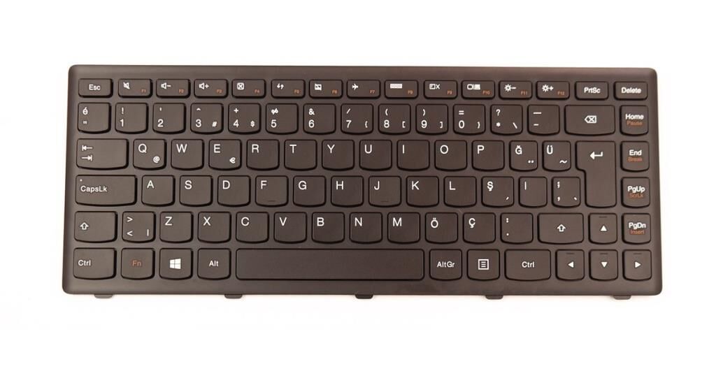 Lenovo PK130T13A13, AEST6A00020 Notebook Klavyesi (Siyah TR)