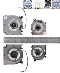 MSI Katana GF66 12UD-256TRuyumlu Cpu,işlemci +Gpu, Vga, Ekran Kartı Fanı / Sağ-Sol SET(msi)