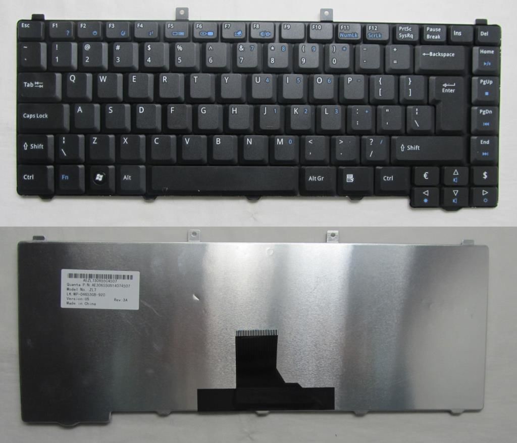 Acer 3000, 3002LCi 3003WCi Notebook Klavyesi - Siyah - TR
