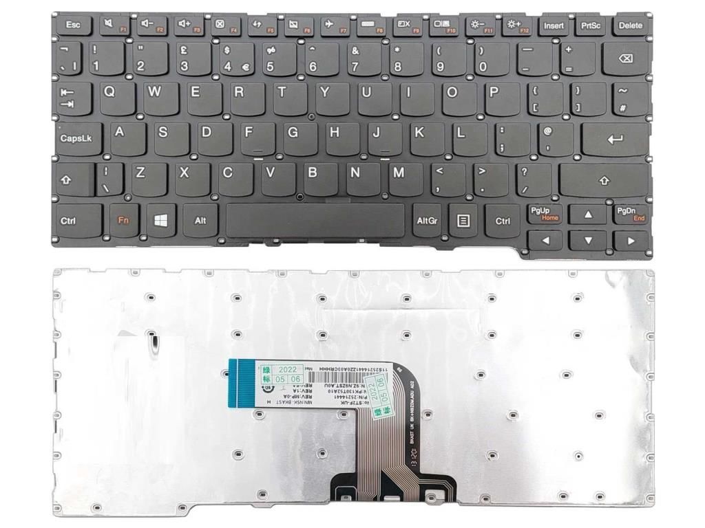 Lenovo 25213984 Uyumlu Notebook Klavye (Siyah TR)