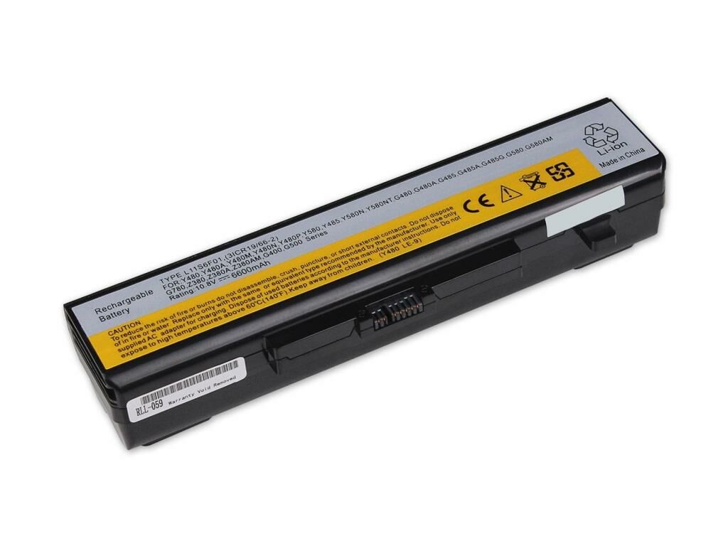 Lenovo IdeaPad G580 Y580 Z580 Notebook Bataryası - 9 Cell - (10.8v) / RLL-059