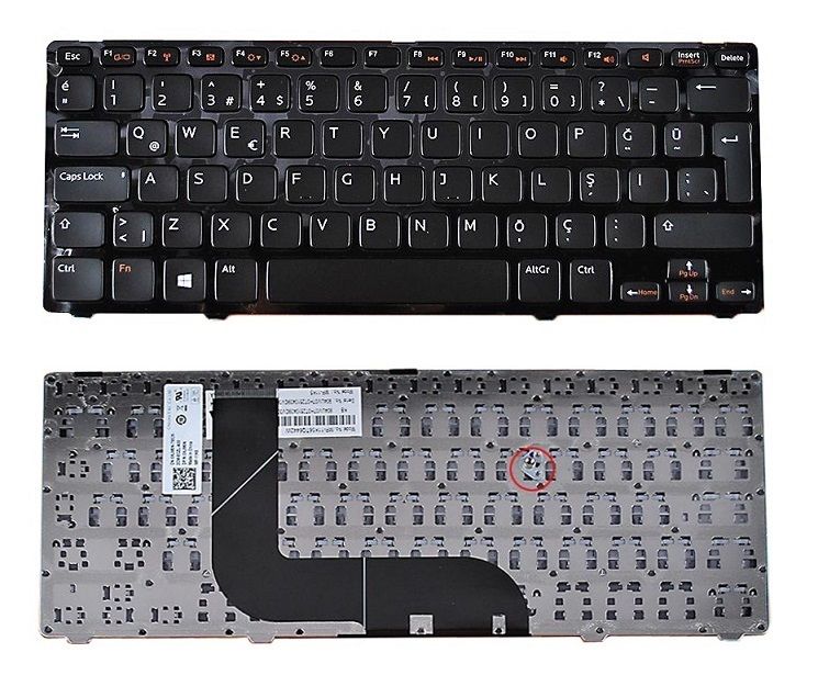 Dell İnspiron 14Z-1618I Notebook Klavyesi / Siyah TR