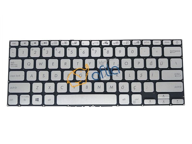Asus X409JA-BV062A8 Notebook Klavyesi (Gri TR)