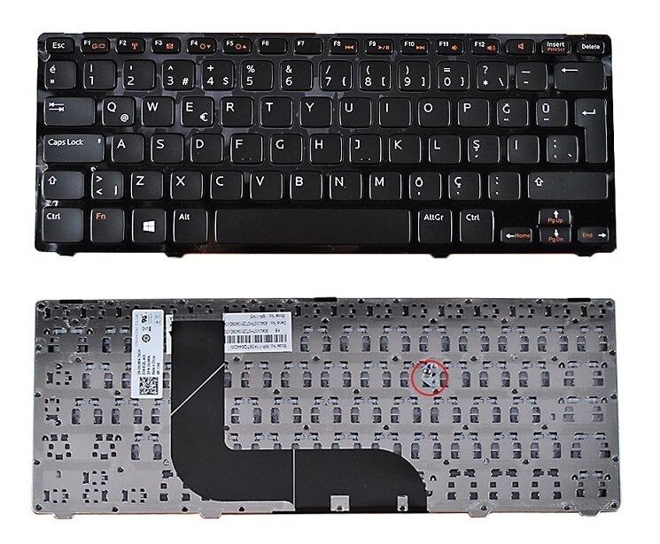 Dell İnspiron N411Z Notebook Klavyesi / Siyah TR