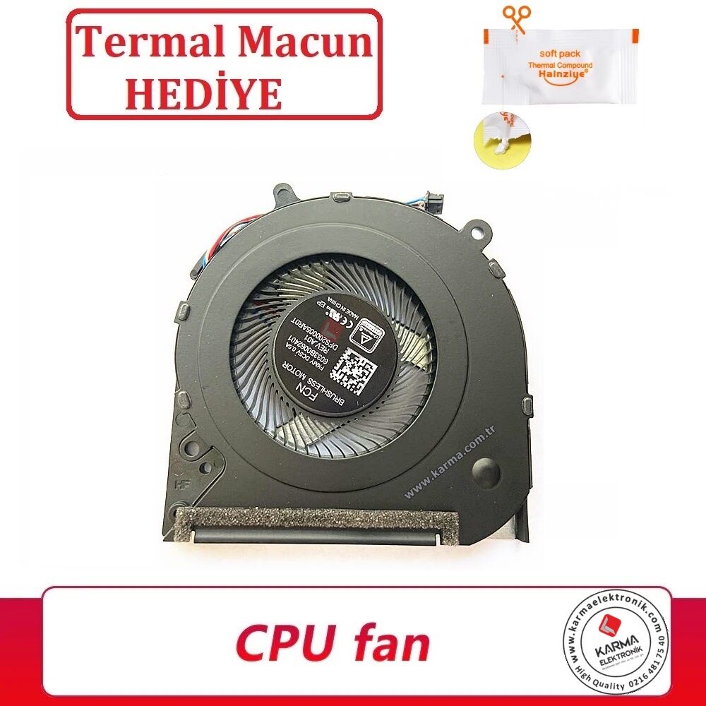 Hp 14Q-CS, TPN-I130 Notebook Cpu Fanı