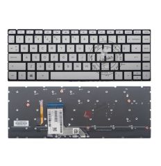 Hp Spectre 15-ap000 x360 Notebook Klavyesi - Silver - TR - Backlit