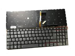 Lenovo PK131E04A14 Notebook Klavyesi, Tuş Takımı (Füme TR) ışıklı