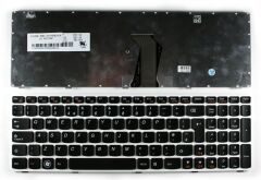 Lenovo MP-10A36TQ-686C Klavyesi - Siyah - TR - Beyaz Çerçeve