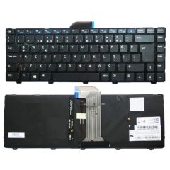 Dell  14 2421, 3421, 3440, 14r, 5421, 5437, 5523 Notebook Klavyesi (Siyah TR) ışıklı