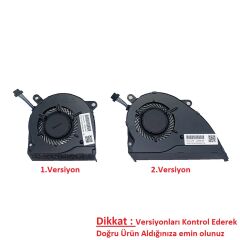 Hp Pavilion 14-CE0021TU, 14-CE0021UR, 14-CE0022TU, 14-CE0022UR Notebook Gpu Fanı / Ver.2