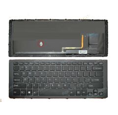 Sony 149265431TR SVF15N26CXB Notebook Klavye (Siyah TR) Işıklı