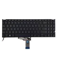 Asus X515EA-BQ1186WA12 Uyumlu Notebook Klavyesi, Laptop Tuş Takımı (Siyah TR) ışıklı