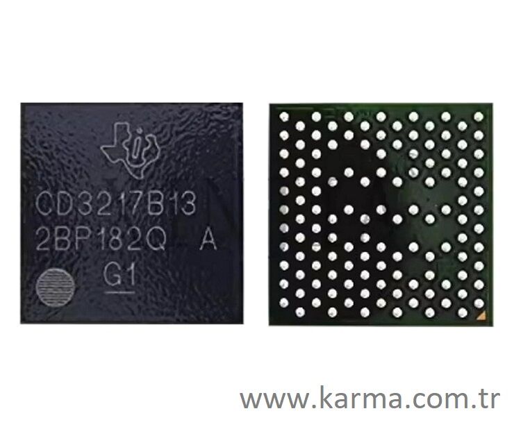 CD3217B13 BGA IC Chip şarj Entegresi MacBook A1989 A1990 A2289 A2337 A2338 (Küçük Nokta)