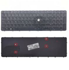 HP EliteBook 755 G4 Notebook Klavye - Tuş Takımı / Siyah - TR