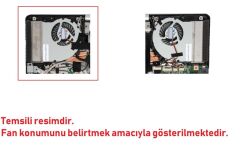 MSI Stealth Pro GS70 2PE GS70 2QD Notebook Fanı (Sol)