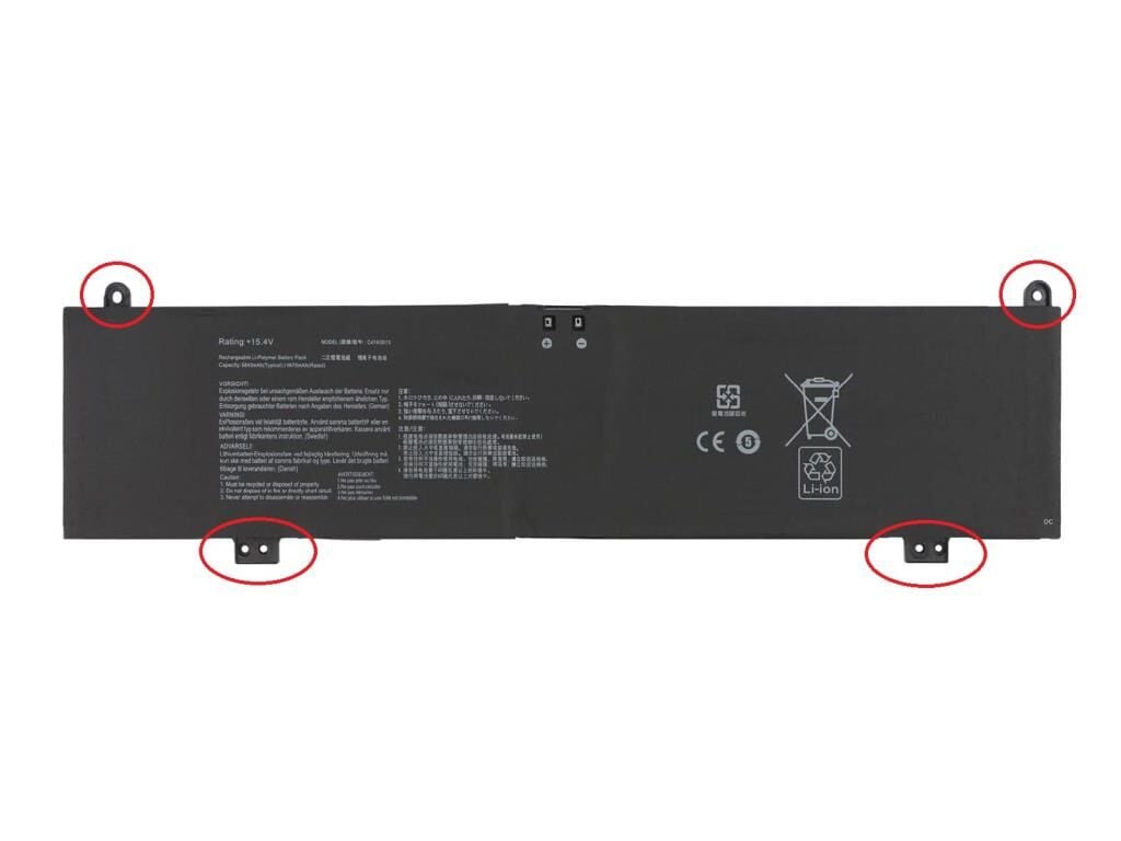 Asus ROG Strix G15 G513IH-HN002A19 Uyumlu Notebook Bataryası, Laptop Pili / Ver.1