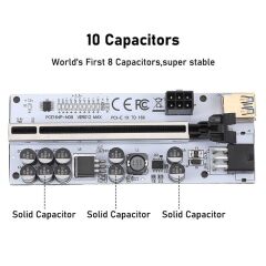 Ver012 MAX Plus PCI-EX 1x to 16x Çevirici USB 3.0 Riser Kablo (Ver 12 MAX) **