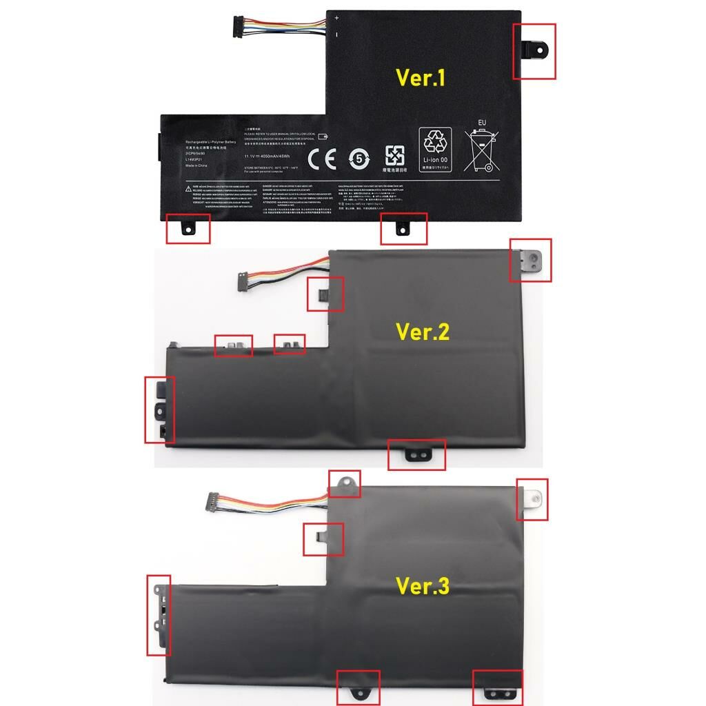 Lenovo Yoga 500-14ACL Notebook Bataryası, Laptop Pili - 2 Cell