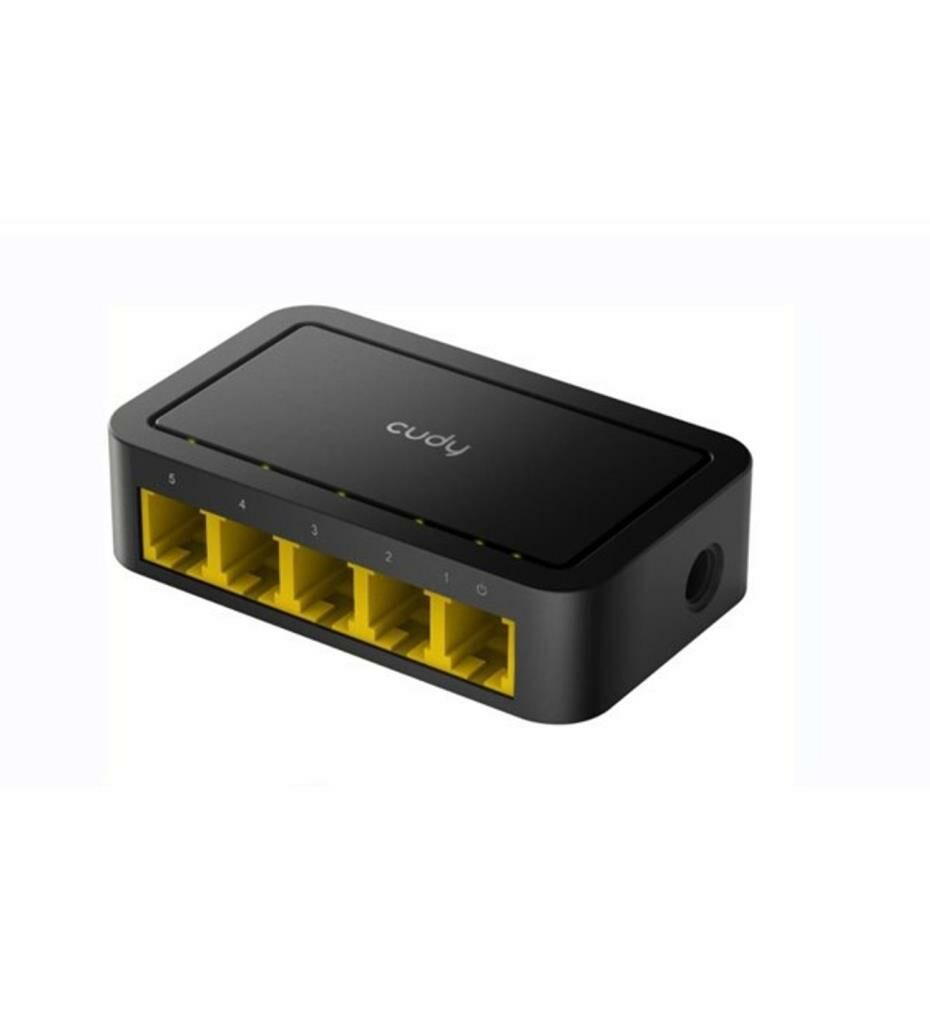 CUDY FS105D 5-Port 10/100 Mbps Desktop Switch Hub
